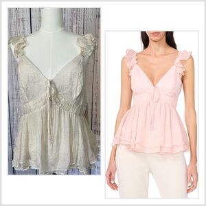 Romantic Smocked Camisole ✨ NWT